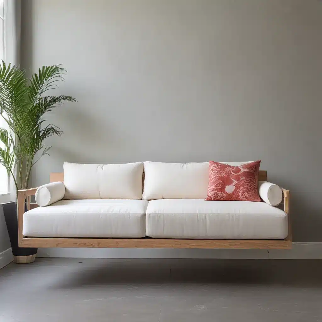 Embrace Minimalist Chic with a DIY Floating Sofa