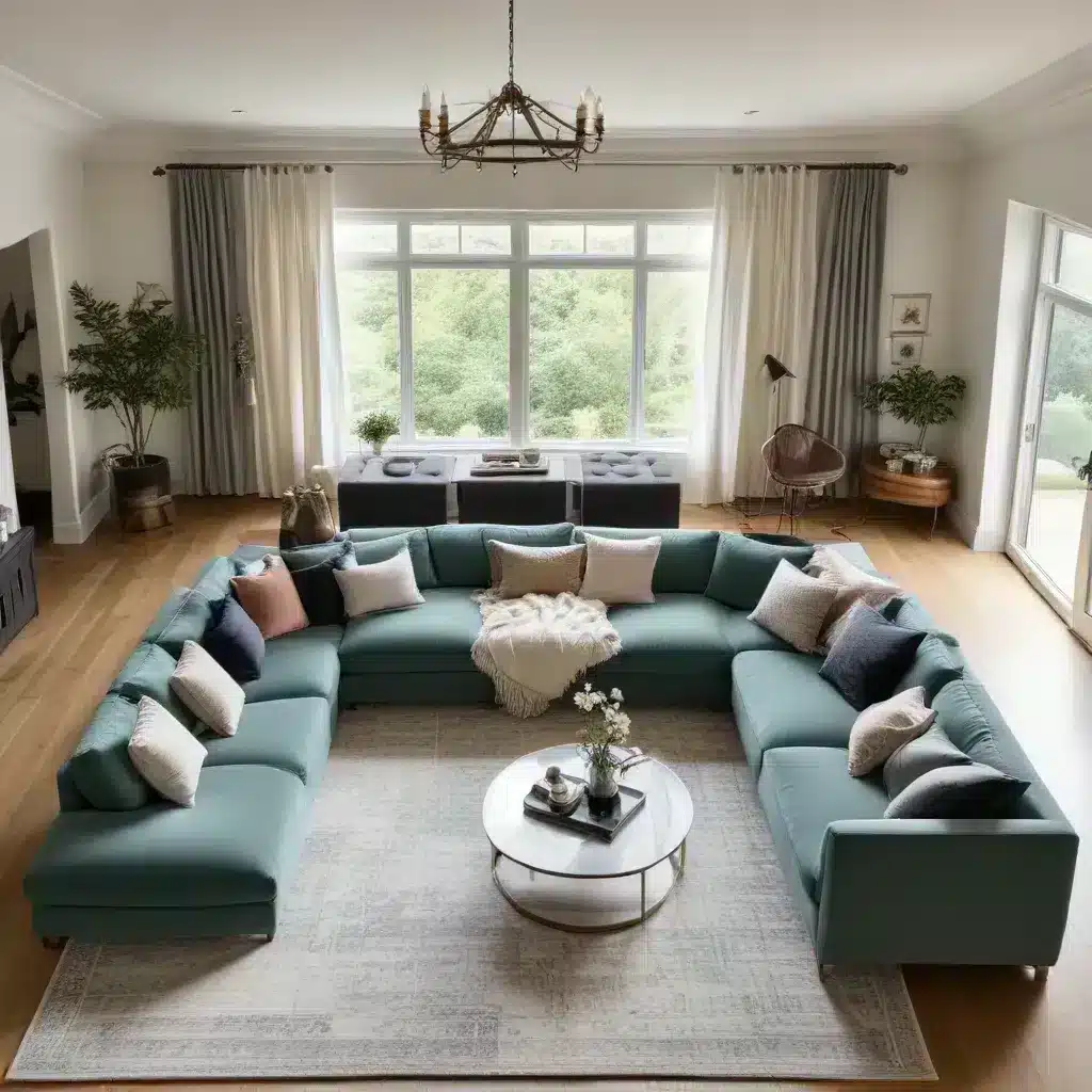 Embrace the Curve Benefits of Incorporating a U-Shaped Sofa