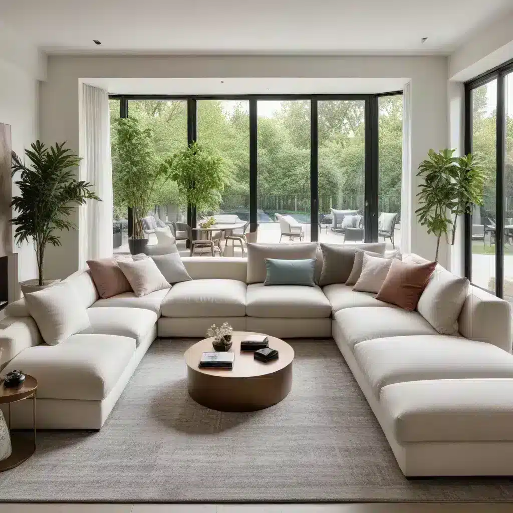 Embrace the Curve Enhancing Your Living Space with a Stylish and Functional U-Shaped Sofa