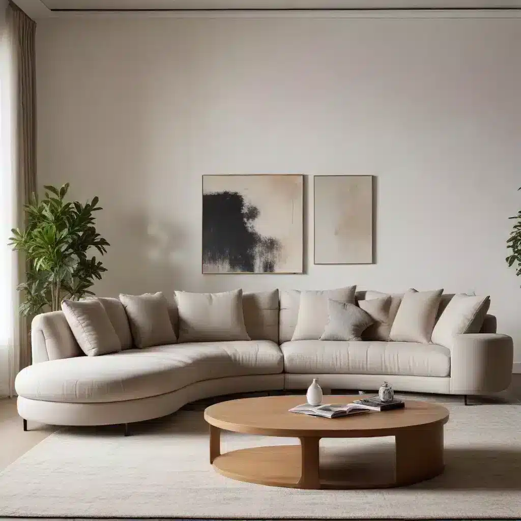 Embrace the Curve Enhancing Your Living Space with a Stylish and Functional U-Sofa