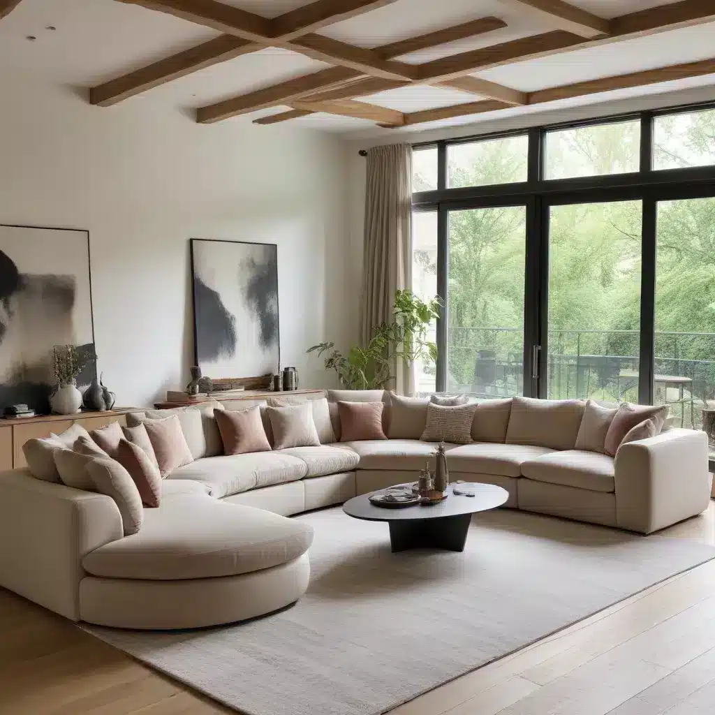 Embrace the Curve Enhancing Your Living Space with a U-Shaped Sofa