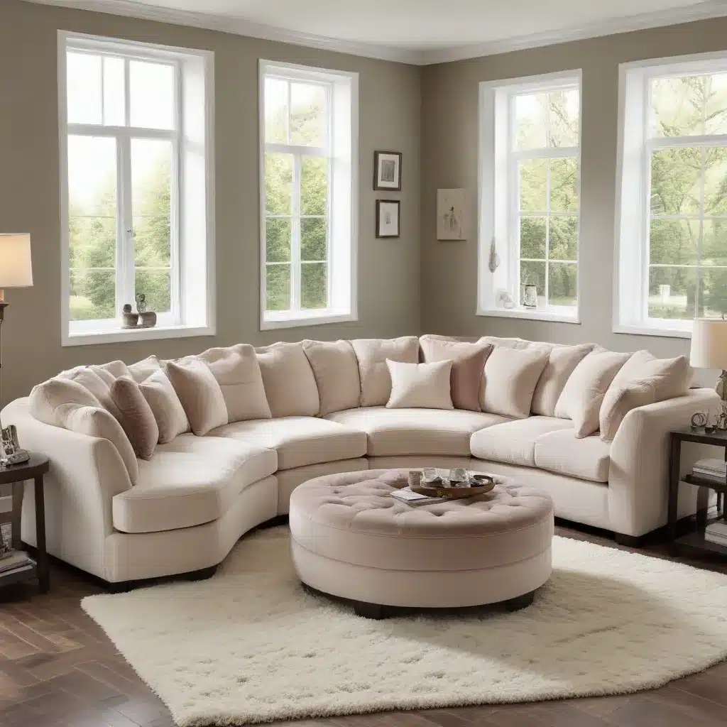 Enhance Your Homes Coziness with a Plush U-Shaped Sofa