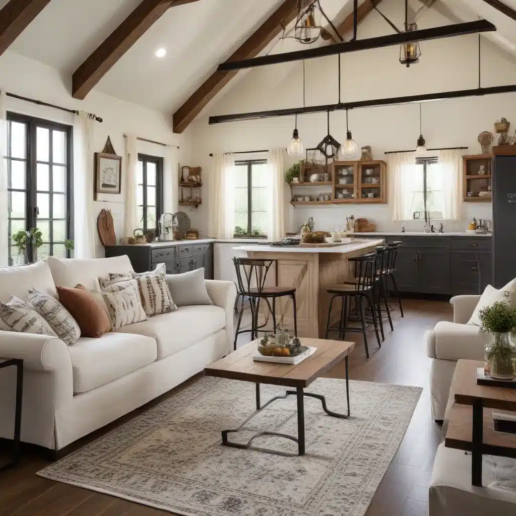 Farmhouse Fusion Rustic Charm Meets Modern Comfort