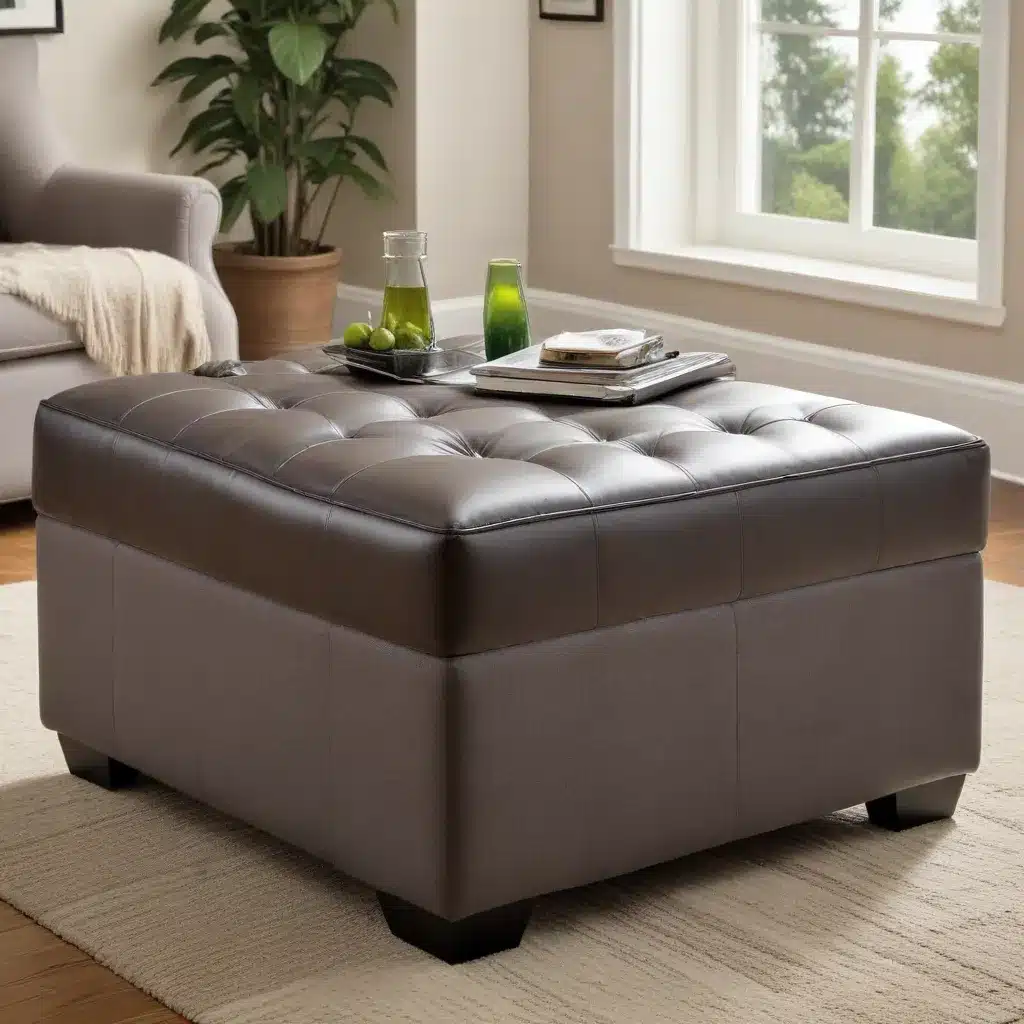 Functional and Fashionable Ottomans with Storage