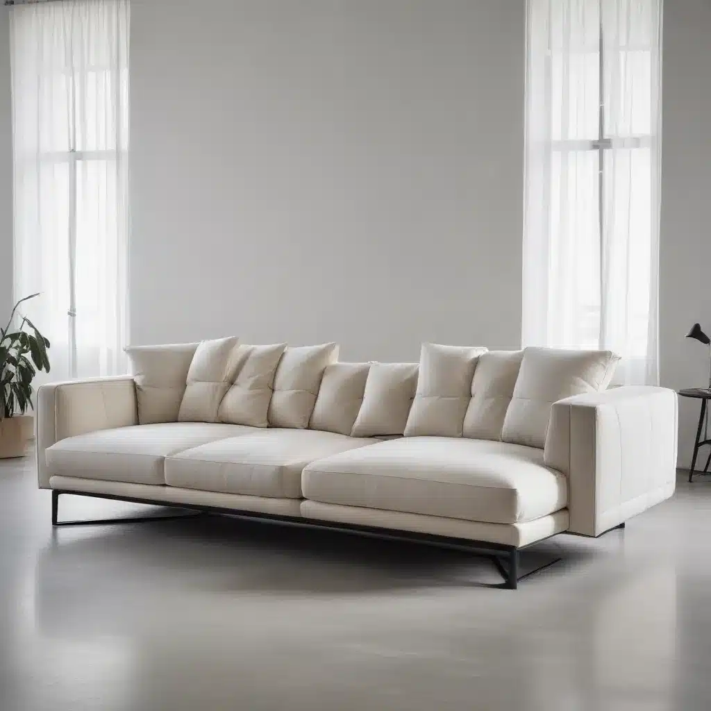 Geometric Lines Reign Supreme in Contemporary Sofa Aesthetics