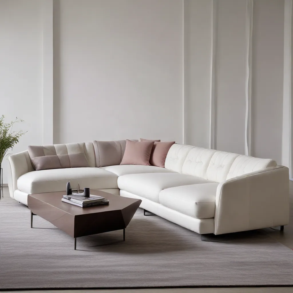 Geometric Lines Reign Supreme in Contemporary Sofa Design