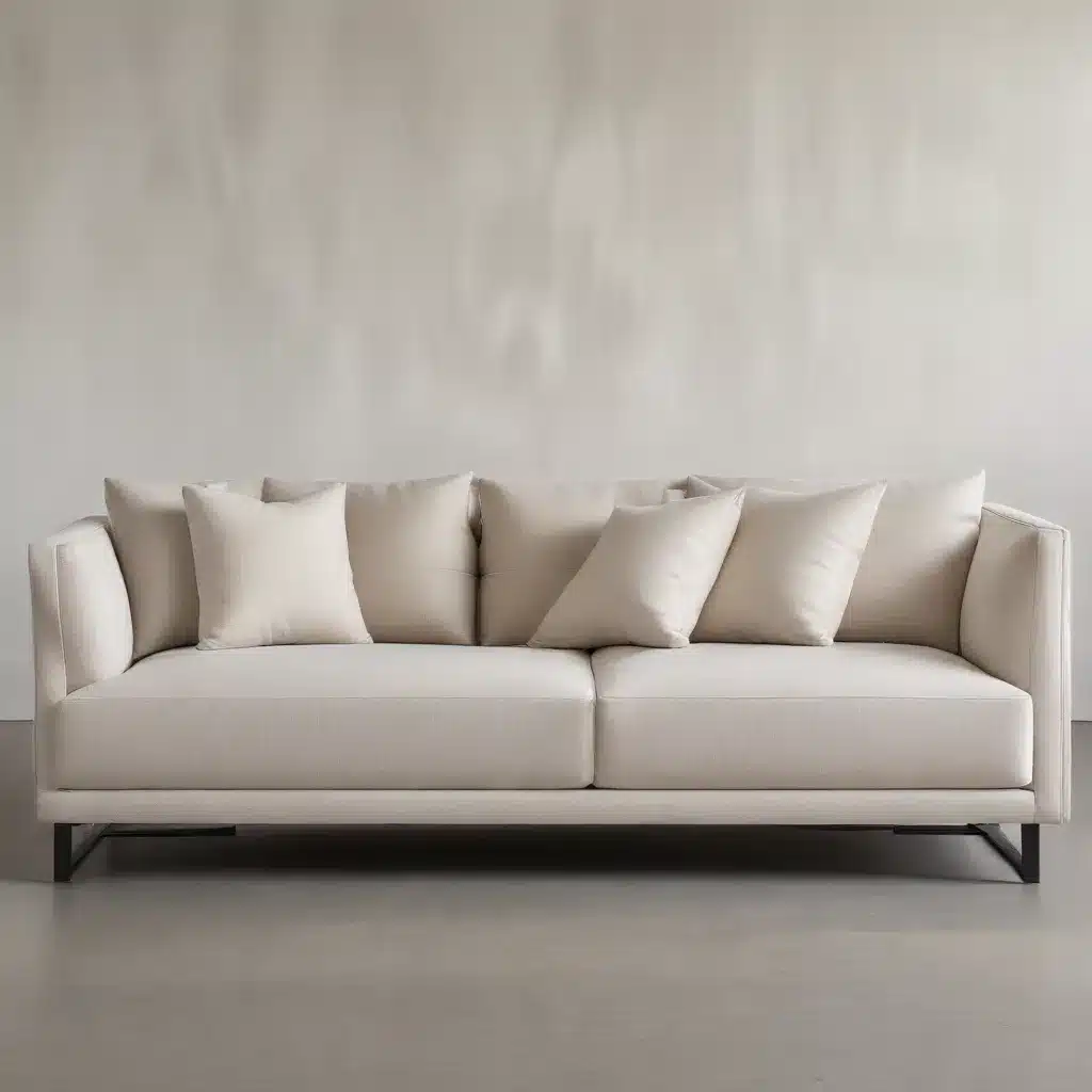 Geometric Precision Defining a Clean Architectural Look in Sofa Design