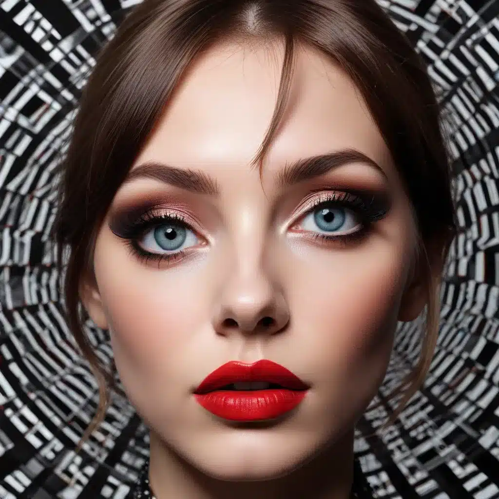 Graphic Glamour Striking Optical Illusions for Visual Impact