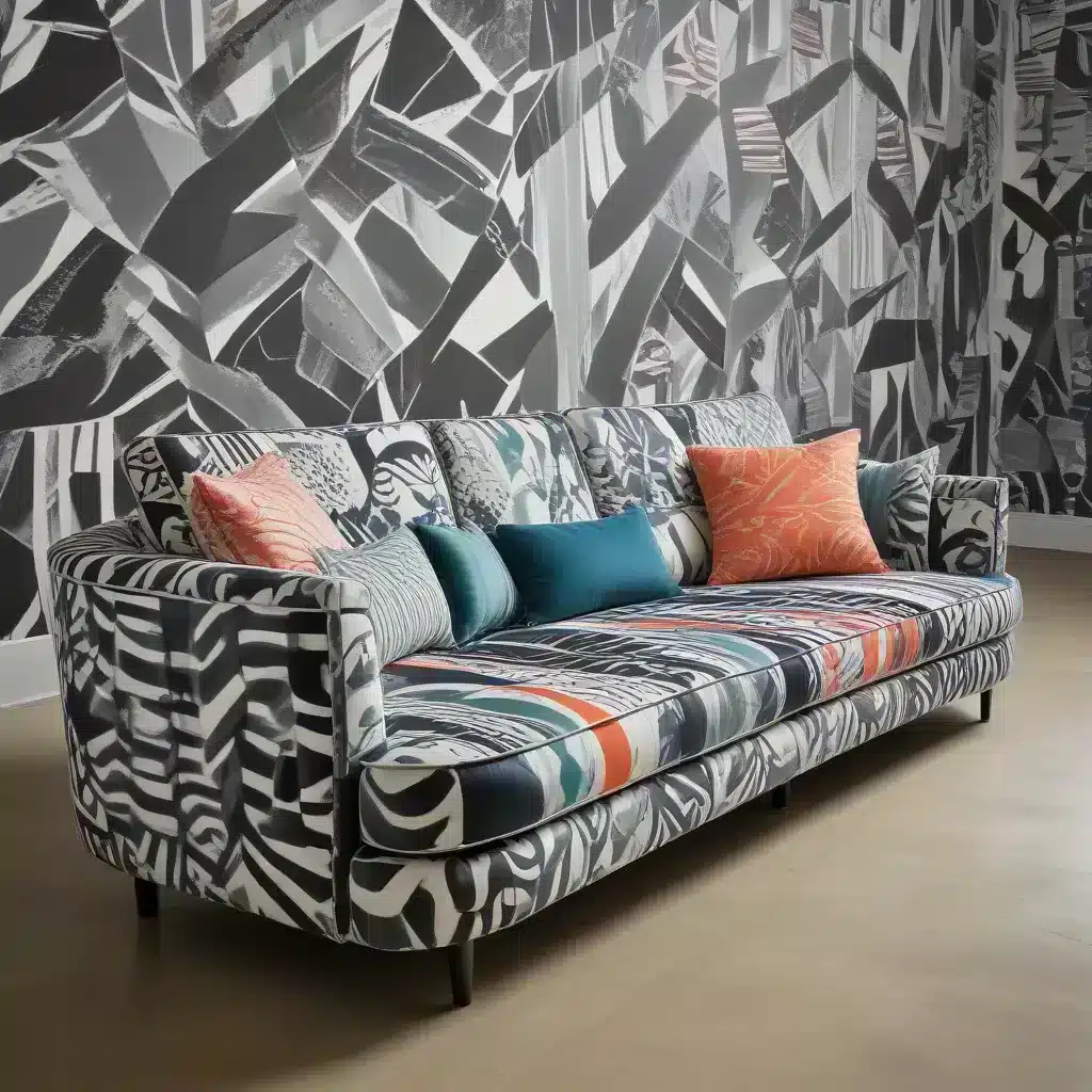 Graphic Patterns Infuse Personality Sofas that Make a Bold Modern Statement