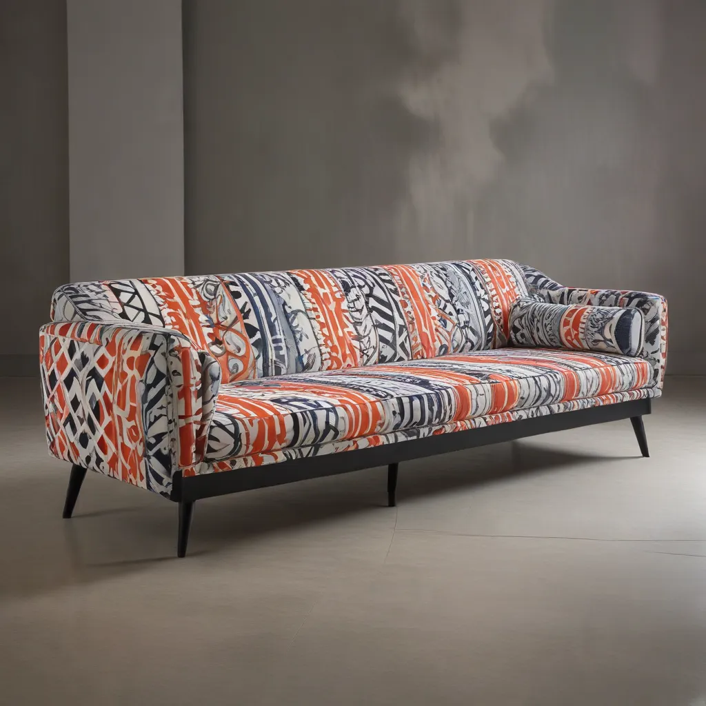 Graphic Patterns Infuse Personality into Contemporary Sofa Designs