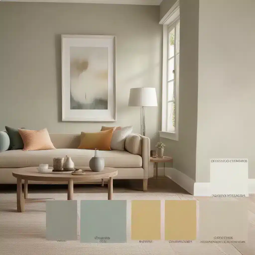 Harmonious Blends Color Palettes that Seamlessly Integrate into Your Space
