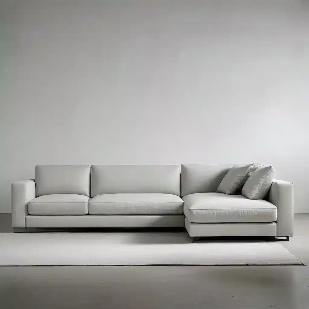 Linear Profiles Give a Precise Minimalist Modern Edge to Sofa Design