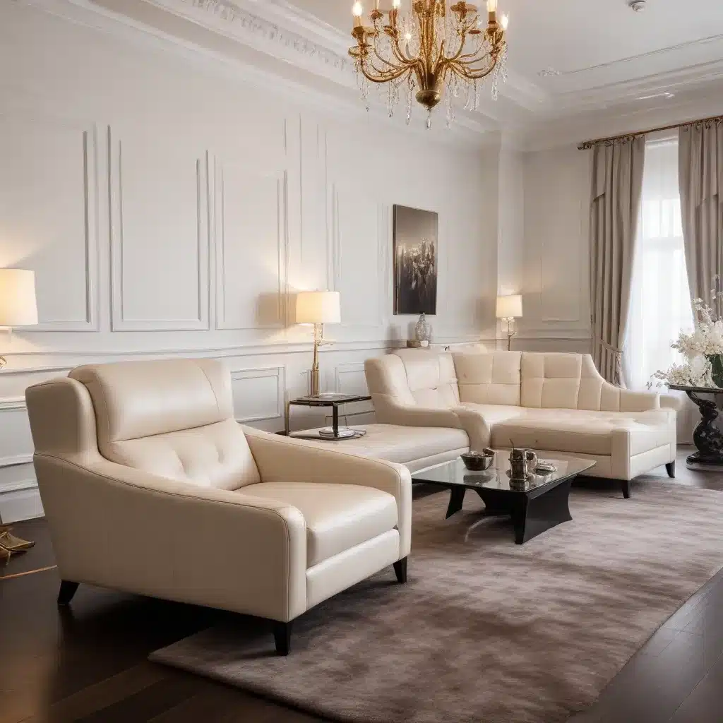 Luxury Leather Lounge Indulge in Refined Elegance