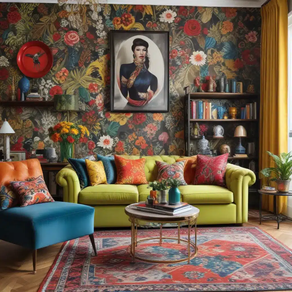 Maximalist Marvel Embracing Bold and Eclectic Pattern Mixing