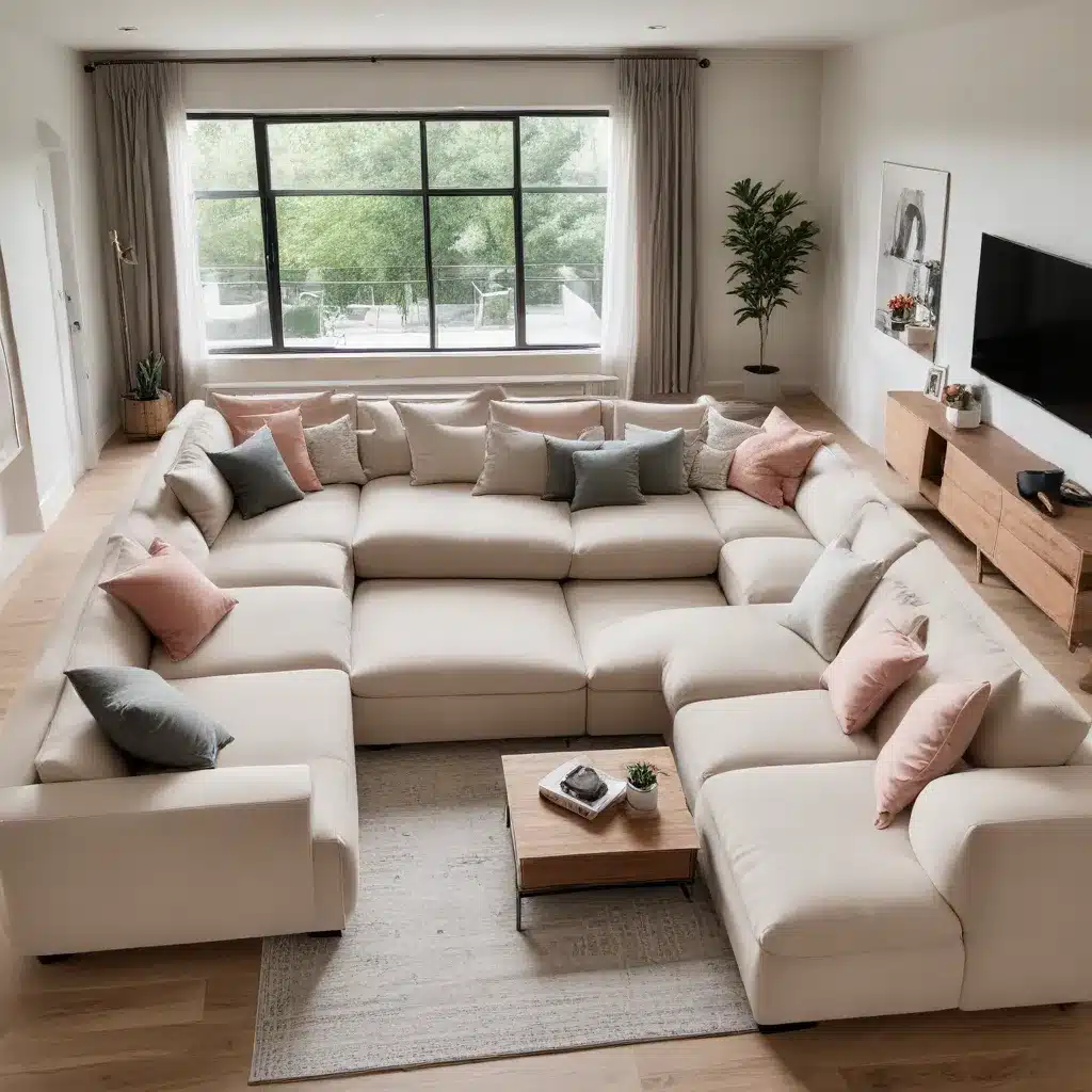 Maximize Comfort and Functionality with a Custom U-Shaped Sofa