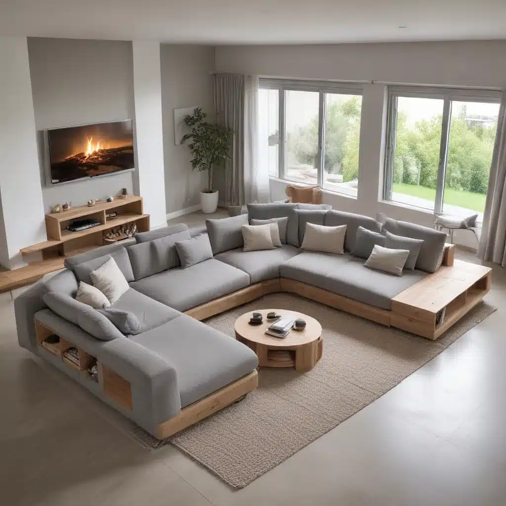 Maximize Relaxation and Socialization with a Customized U-Shaped Sofa