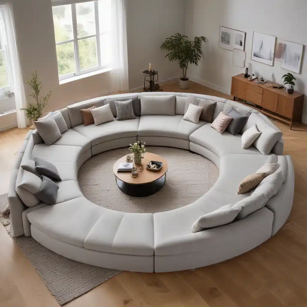 Maximize Seating and Style with a Modular U-Shaped Sofa