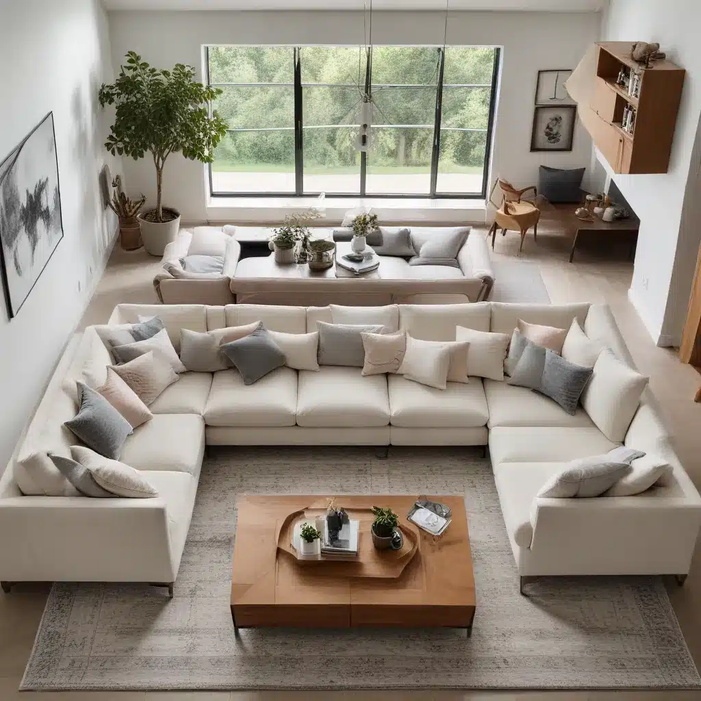 Maximize Seating and Style with a Stylish U-Shaped Sofa