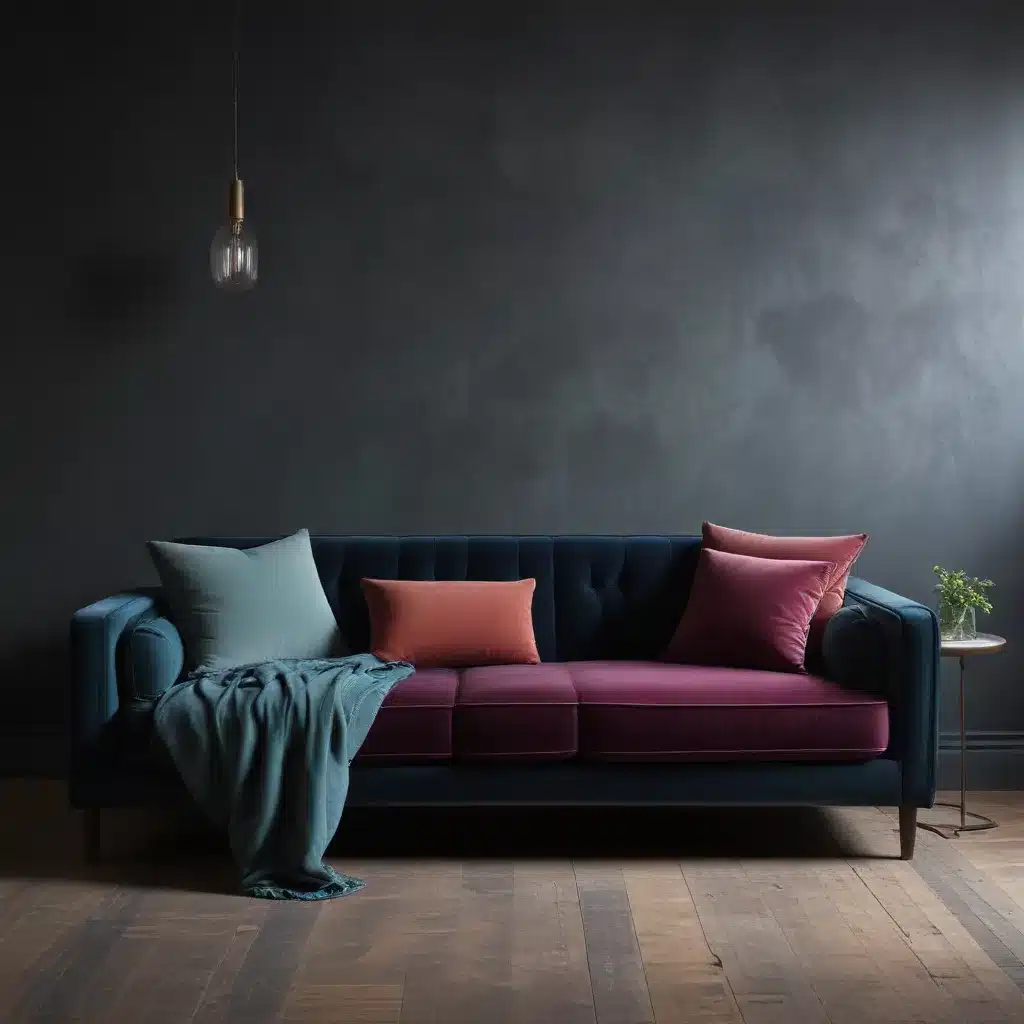 Moody Hues Make a Statement Sofa Palettes that Captivate