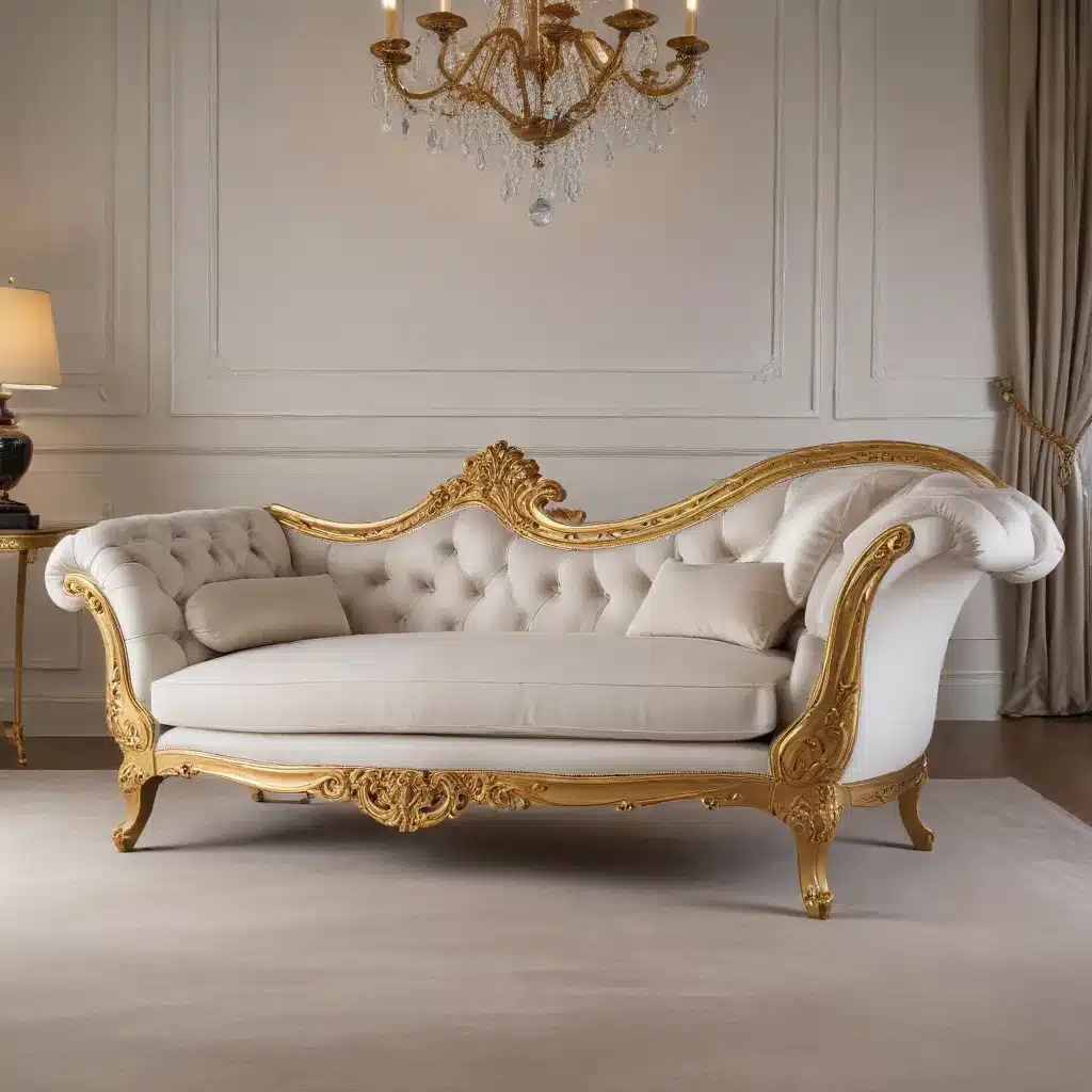 Palatial Opulence in a Custom Chaise Longue