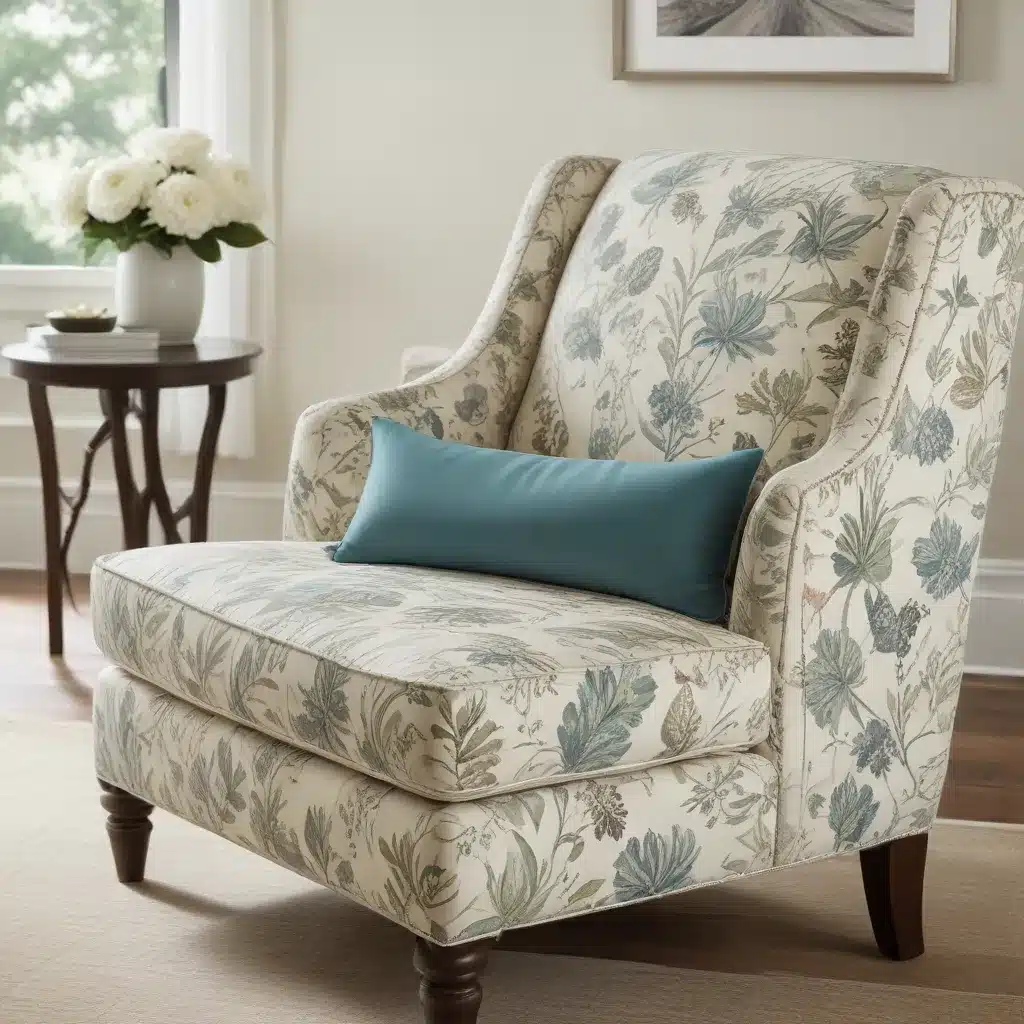 Personalize Your Paradise with Patterned Upholstery