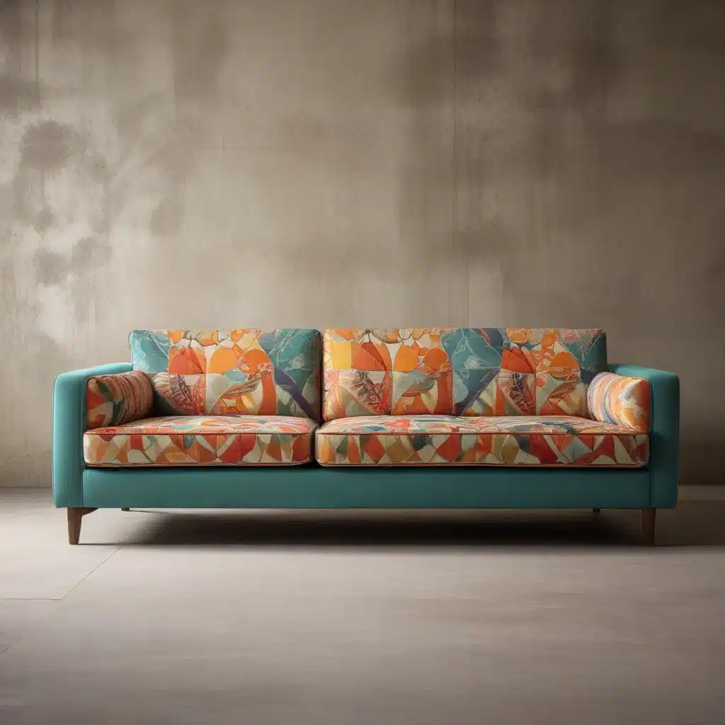 Retro-Inspired Patterns Infuse Personality into Contemporary Sofa Designs