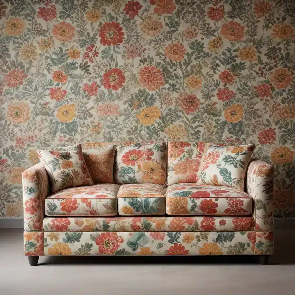 Retro Patterns Revisited Infusing Modern Sofas with Vintage Charm