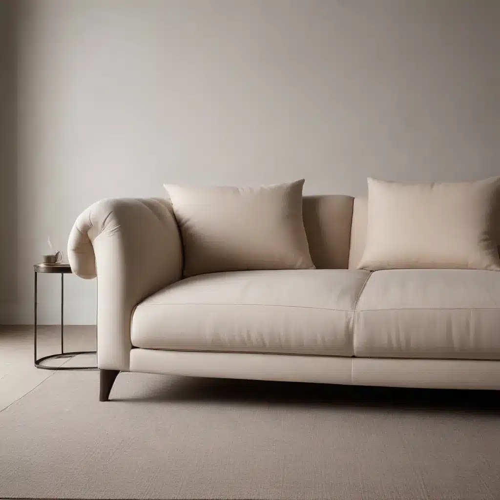 Sculptural Arms Redefine The Classic Sofa Silhouette