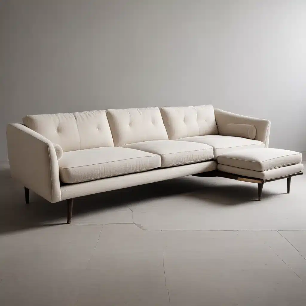 Sculptural Arms Redefine the Traditional Sofa Silhouette