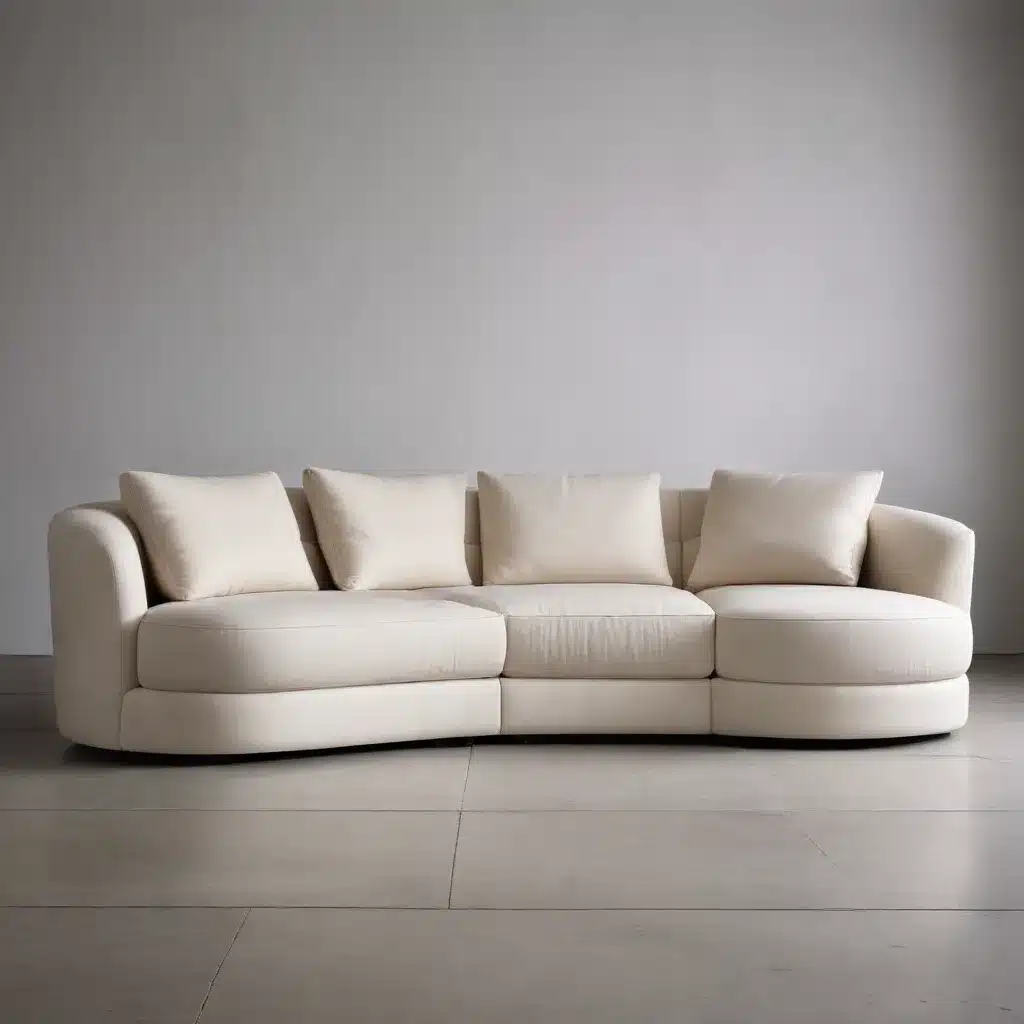 Sculptural Profiles Give a Structured Modern Look Sofas with Architectural Appeal