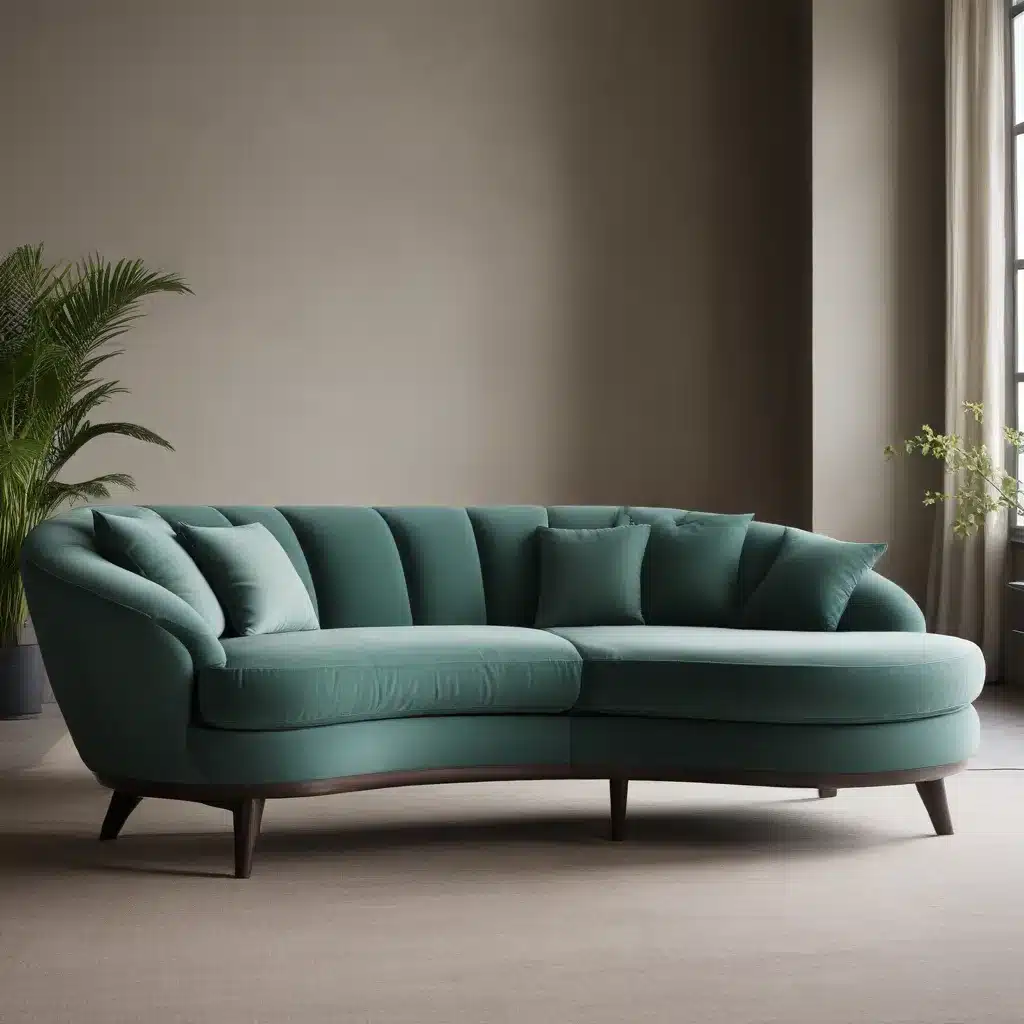 Sculptural Silhouettes Embracing the Bold Curves of Contemporary Sofas