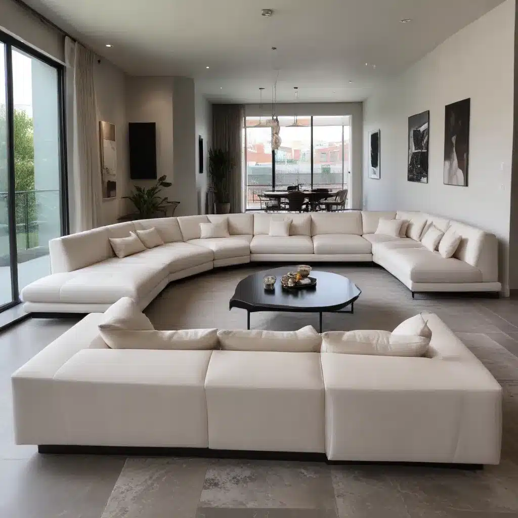 Sleek  Contemporary Modern Custom Sofas