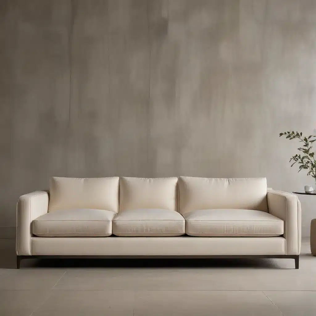 Sleek and Simple Silhouettes Dominate in Contemporary Sofa Design