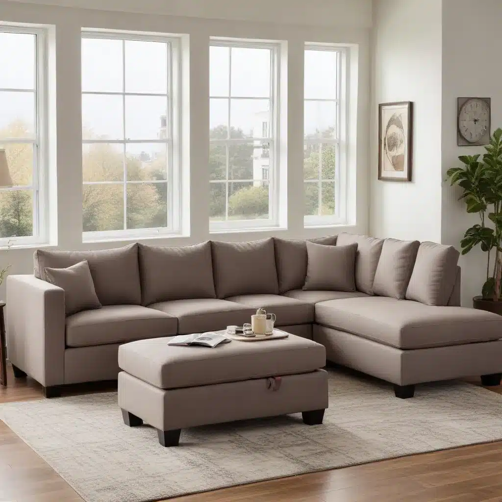 Small Space Solution Multifunctional Sectional Sofas