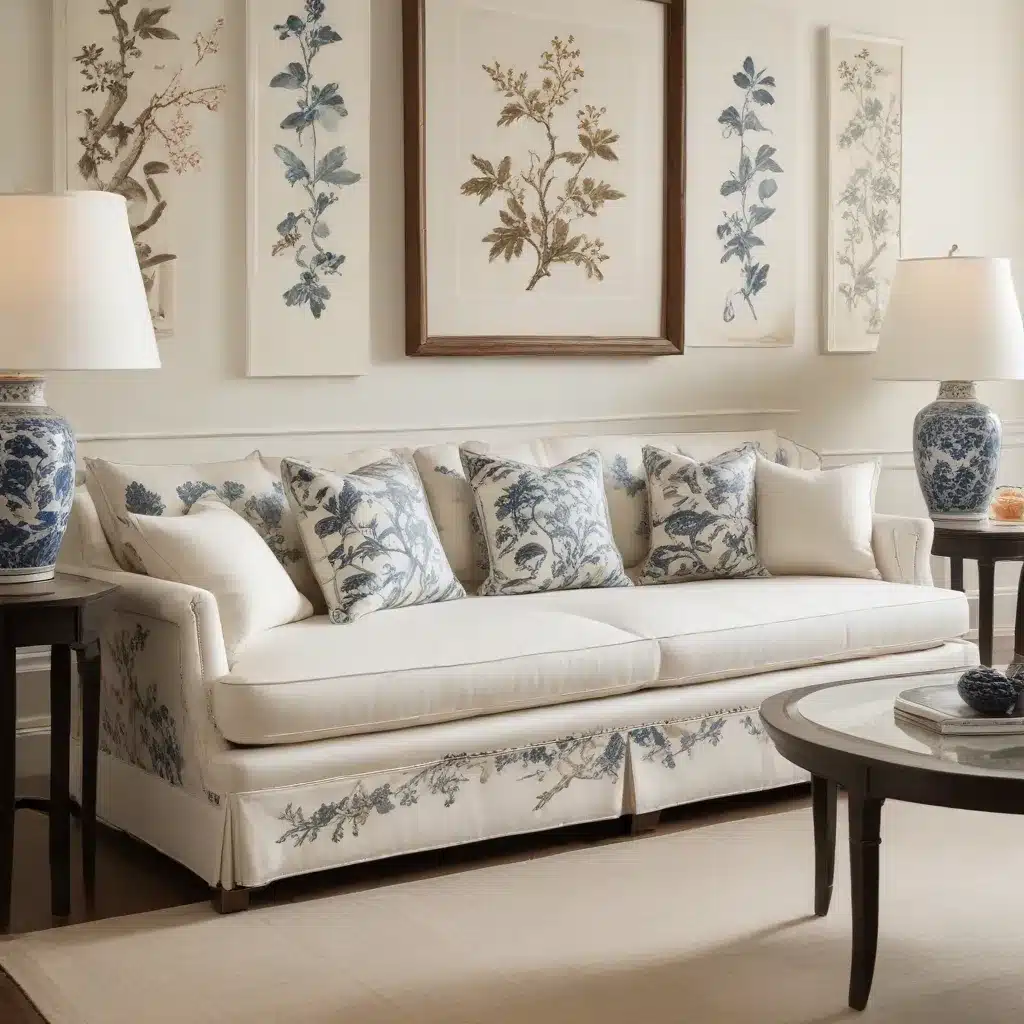 Sofa Spectacular Chinoiserie Chic  Fresh Takes on a Classic