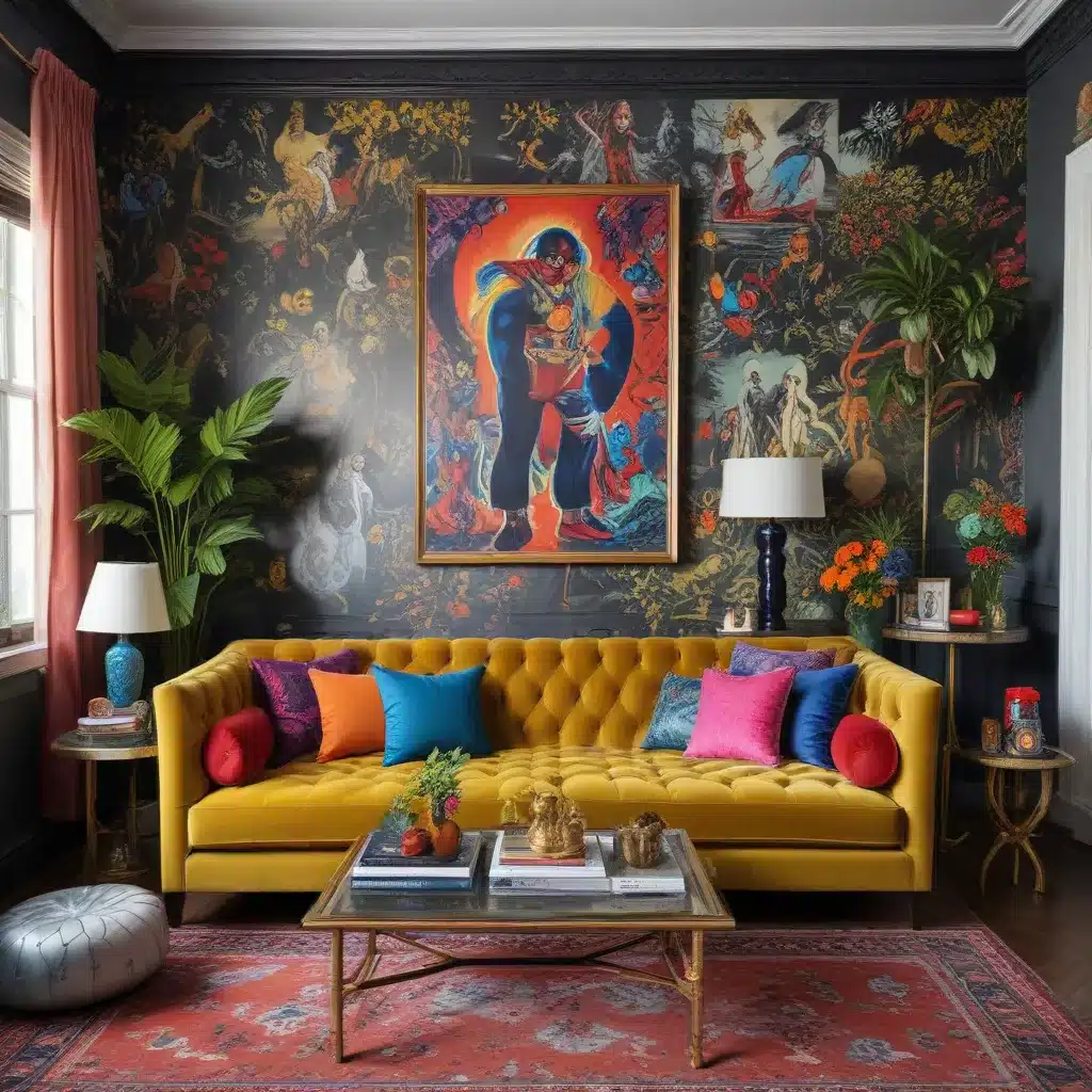 Sofa Spectacular Maximalist Marvel  Embracing Bold and Eclectic