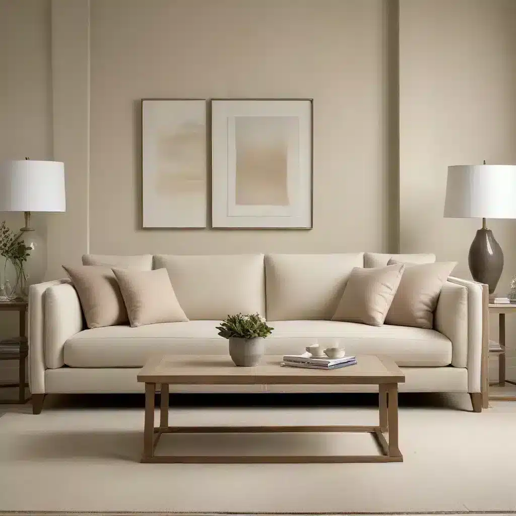 Sofa Spectacular Neutral Nuance  Subtle Tonal Color Harmonies