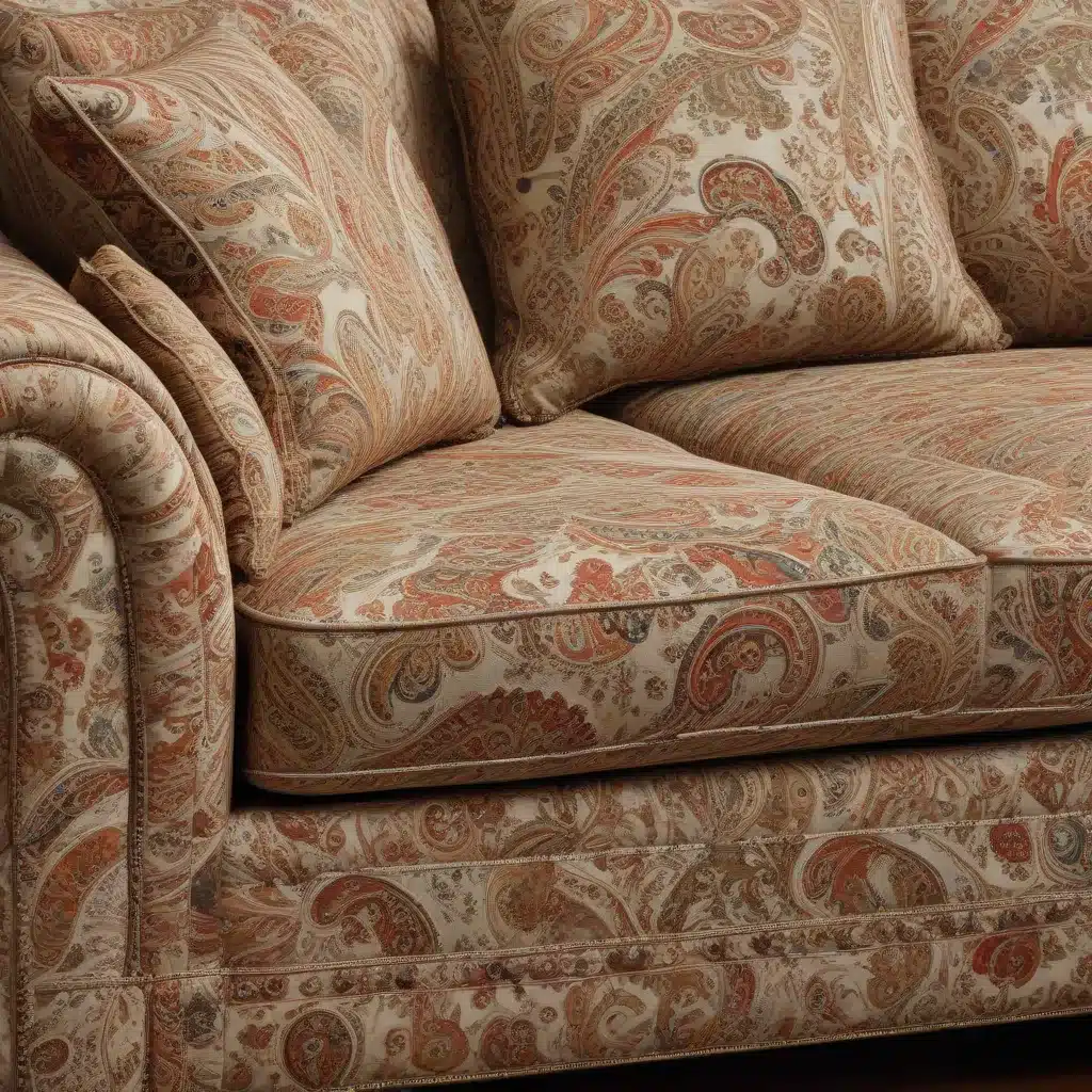 Sofa Spectacular Paisley Perfected  Modernizing a Timeless Print