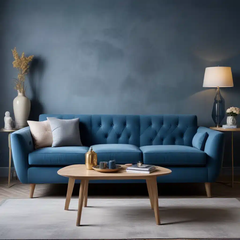 Sofa Spectacular Rhapsody in Blue  Cool and Soothing Palettes