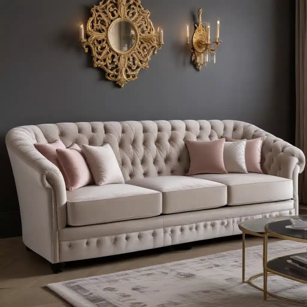 Sofa Spectacular Velvet Virtuoso  Luxurious Luster and Softness