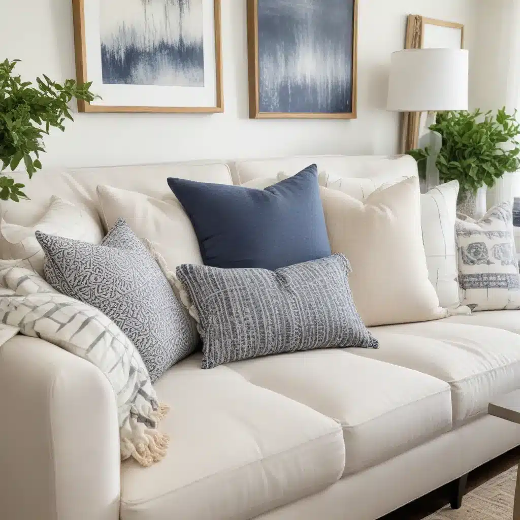 Sofa Styling 101 Layering Pillows and Throws