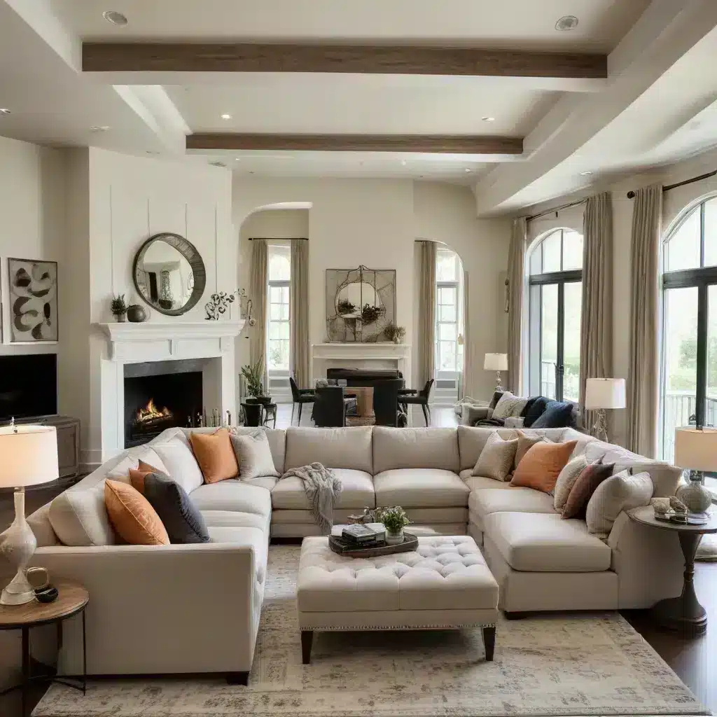 Supersized Sectionals Maximize Style and Space in Large Living Rooms