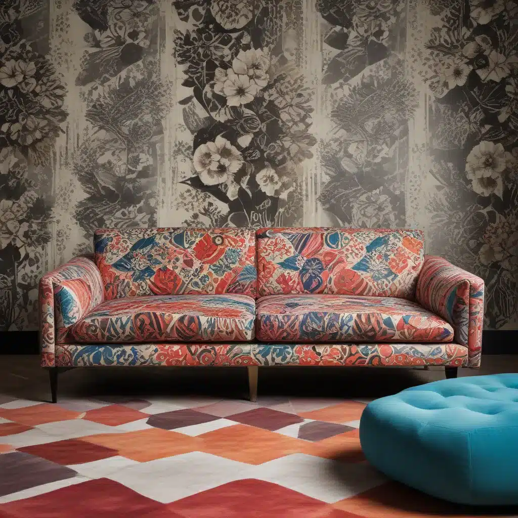 Surprising Patterns Inject Personality into Contemporary Sofa Designs