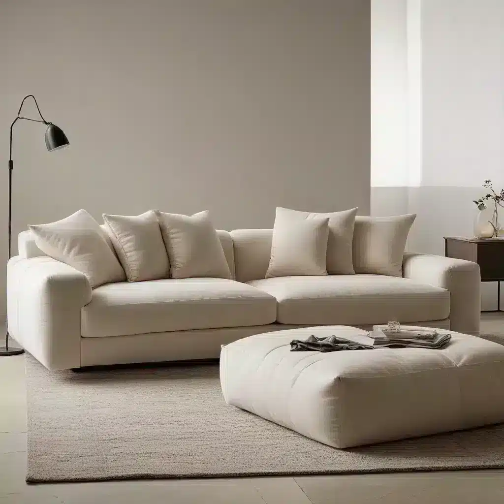 Surprising Softness Redefines Modern Comfort Plush Fabrics Reimagine Sofa Forms