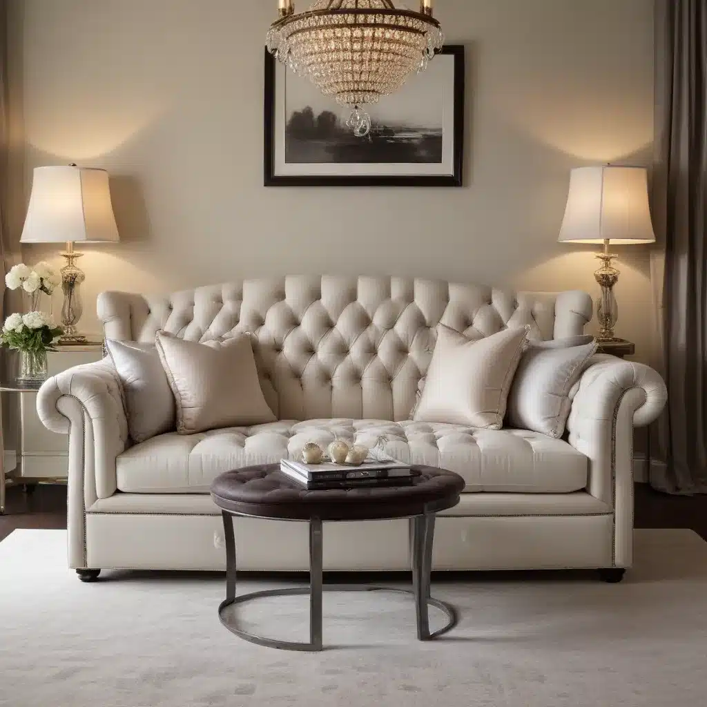 Timeless Elegance Tufted Sofas for Refined Bedroom Style