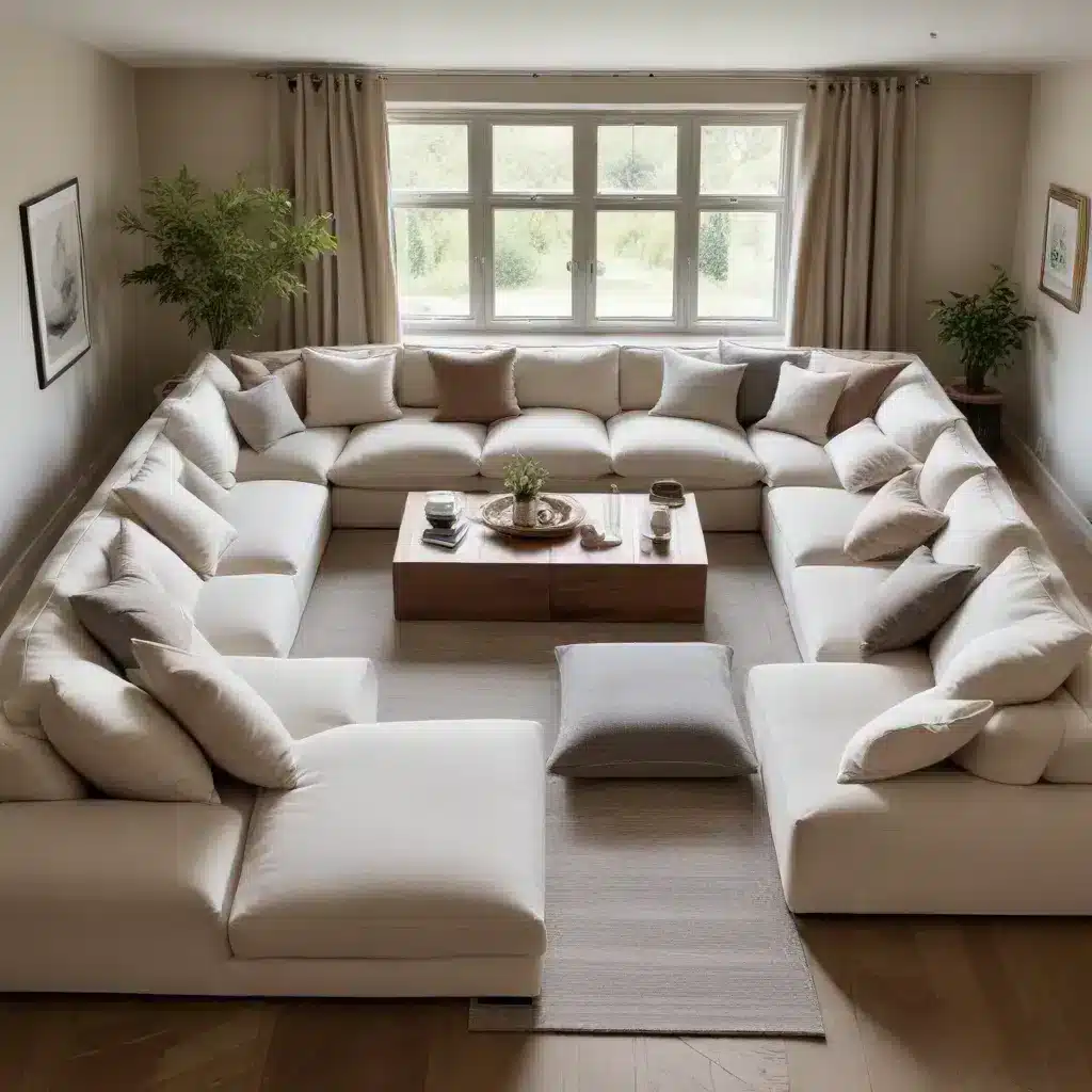 Transforming Corners into Coziness The Appeal of U-Shaped Sofas