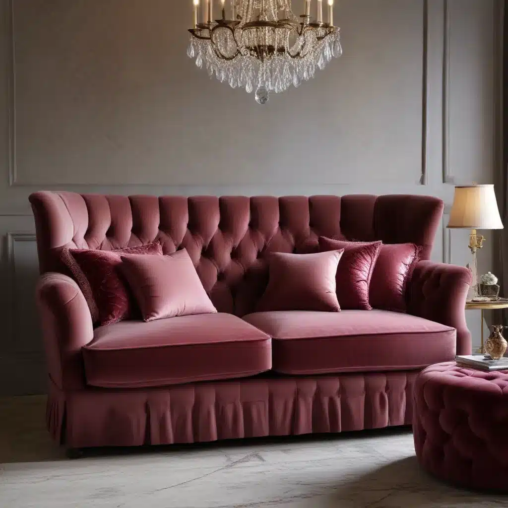 Velvet Indulgence Sumptuous Sofas for Bedroom Opulence