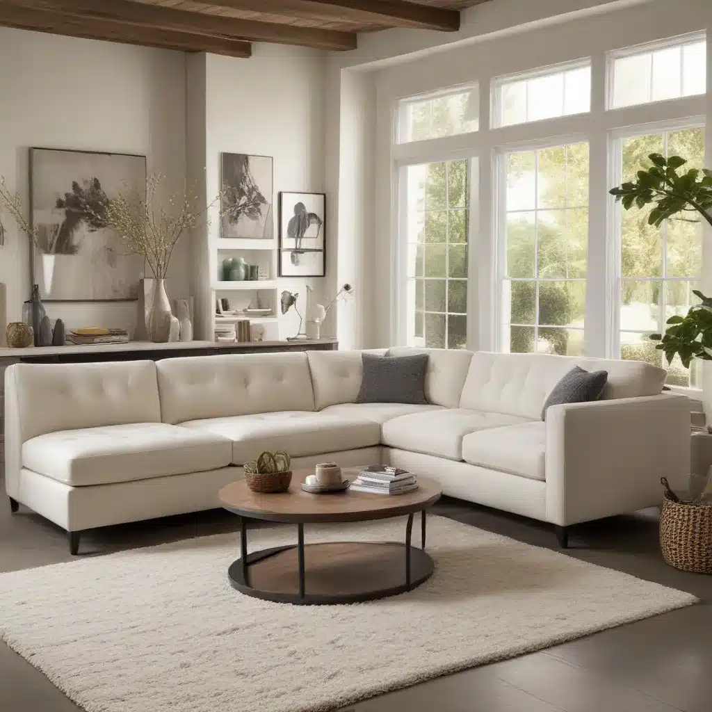 Versatile Visions Customizable Sectional Sofas for Flexible Living