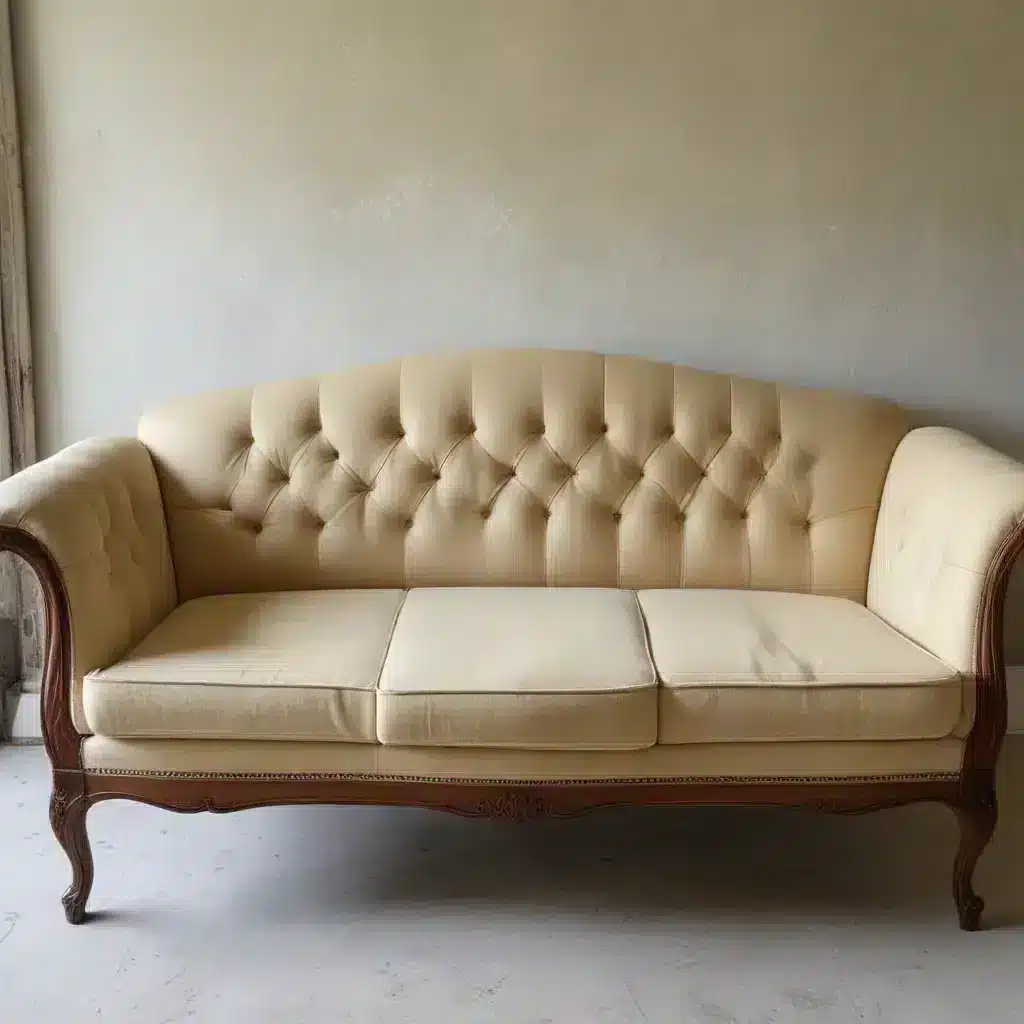Vintage Sofa Makeover Breathe New Life into Old Finds