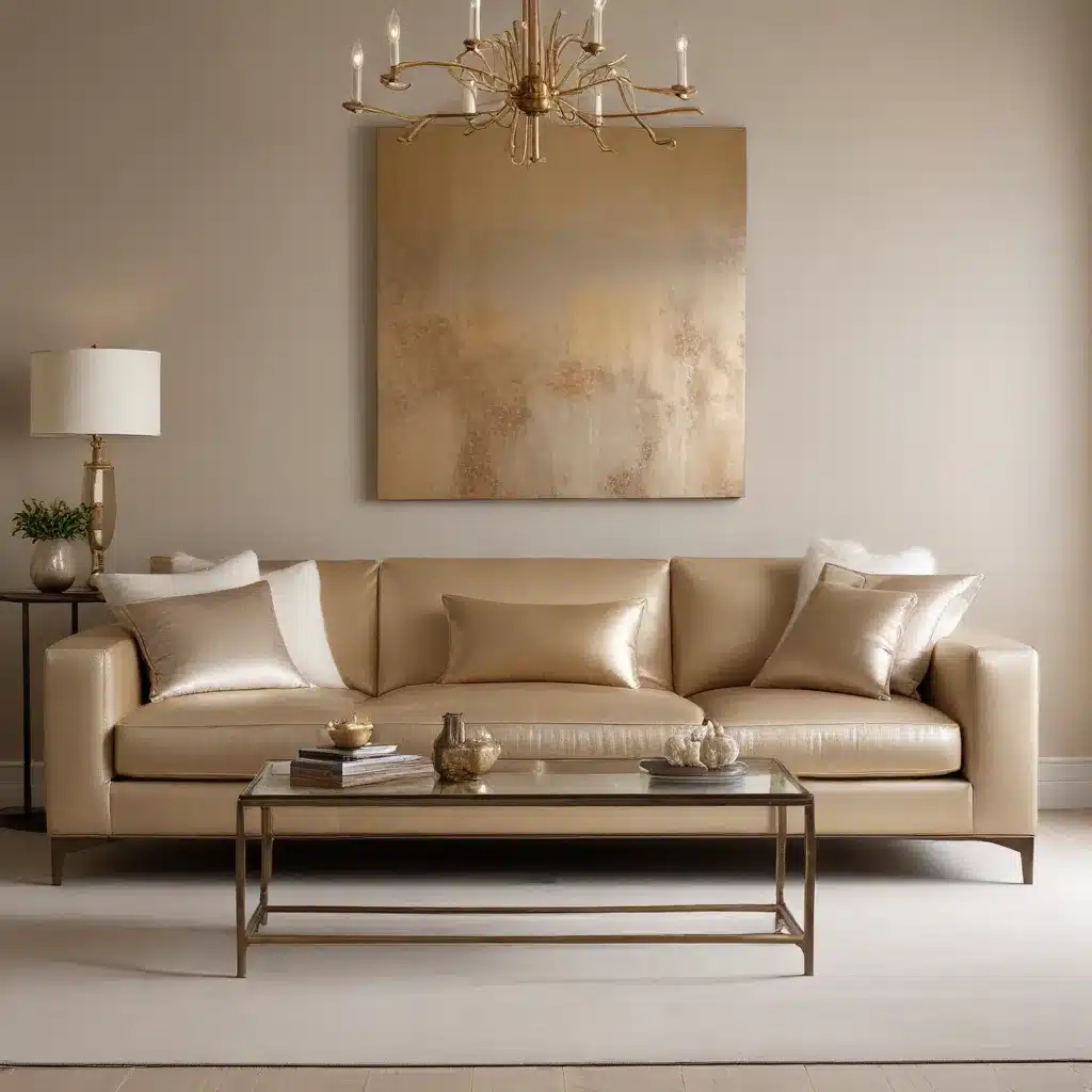 Warm Metallics Meet Neutral Palettes Sofas that Exude Modern Sophistication